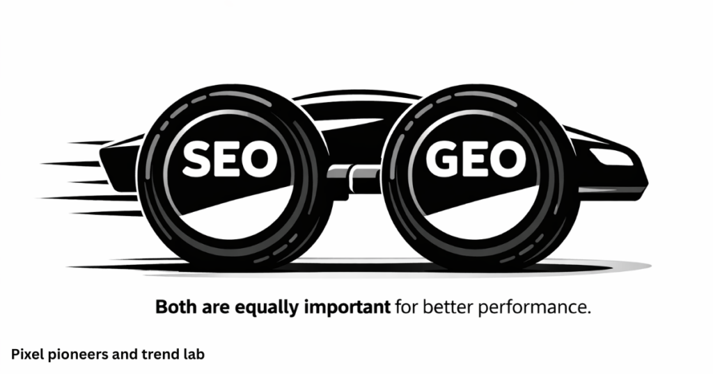 SEO and GEO both are equally important